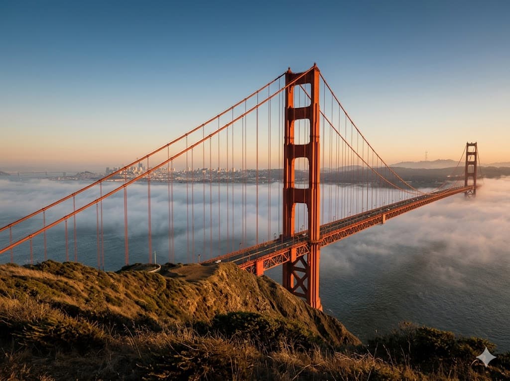 Golden Gate Bridge, San Francisco — AES Bay Area coverage market