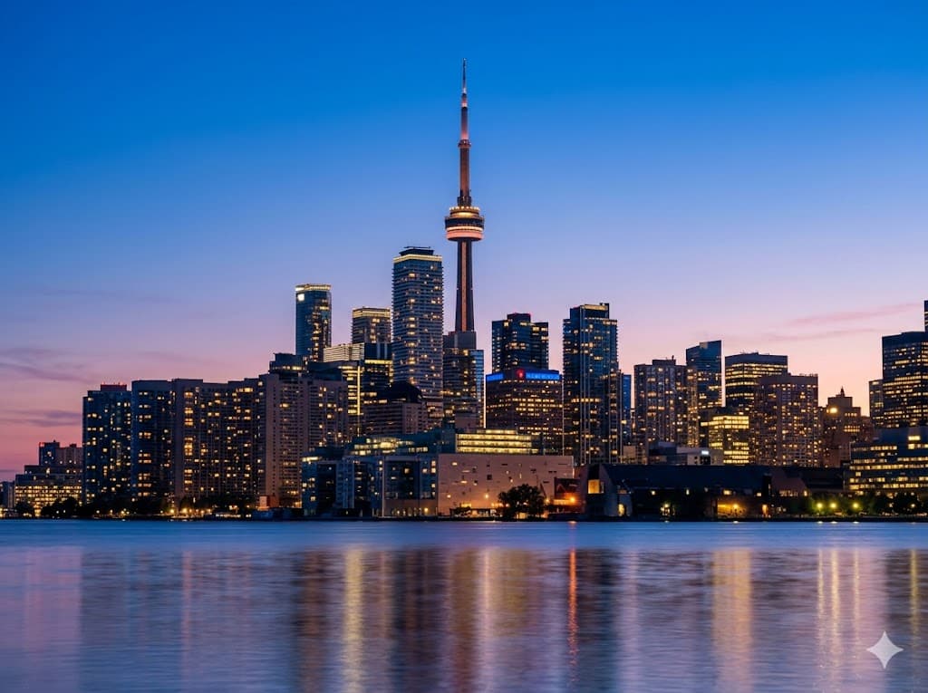 CN Tower and Toronto skyline — AES Greater Toronto Area coverage market